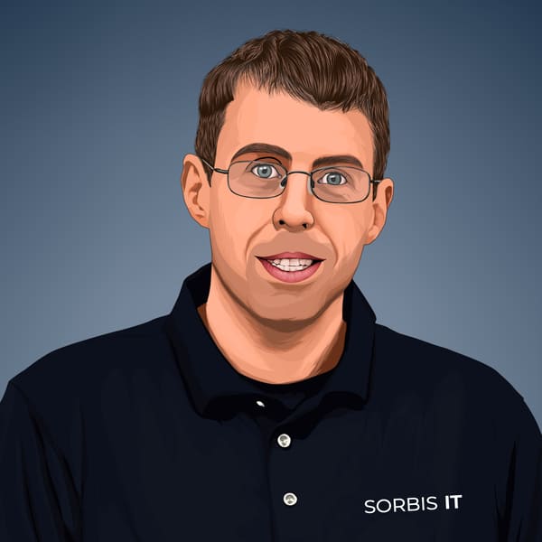 Close up image of Sorbis Team member Brian