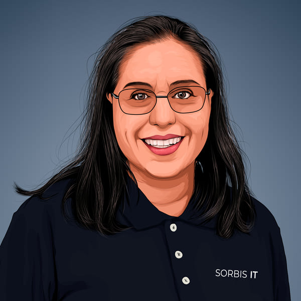 Close up image of Sorbis Team member Dina Cali