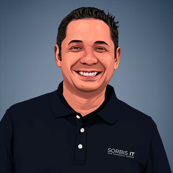 Close up image of Sorbis Team member Giovanni