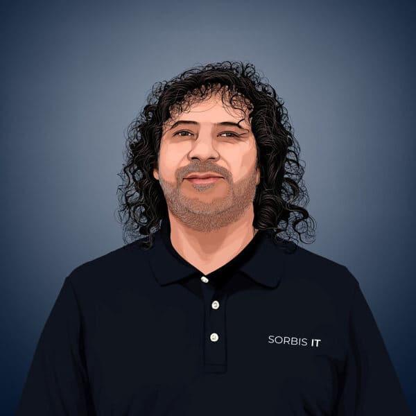 Close up image of Sorbis Team member Jorge