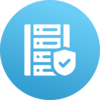 Icon of a secure data rack